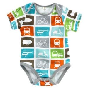 Dwell Studio Transportation Onesie {0-3 months}